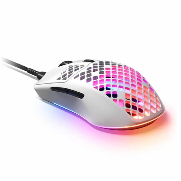 SteelSeries Aerox 3 Gaming Maus - weiß